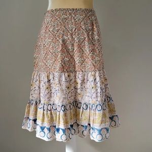 Lucky Brand Tiered Boho Skirt